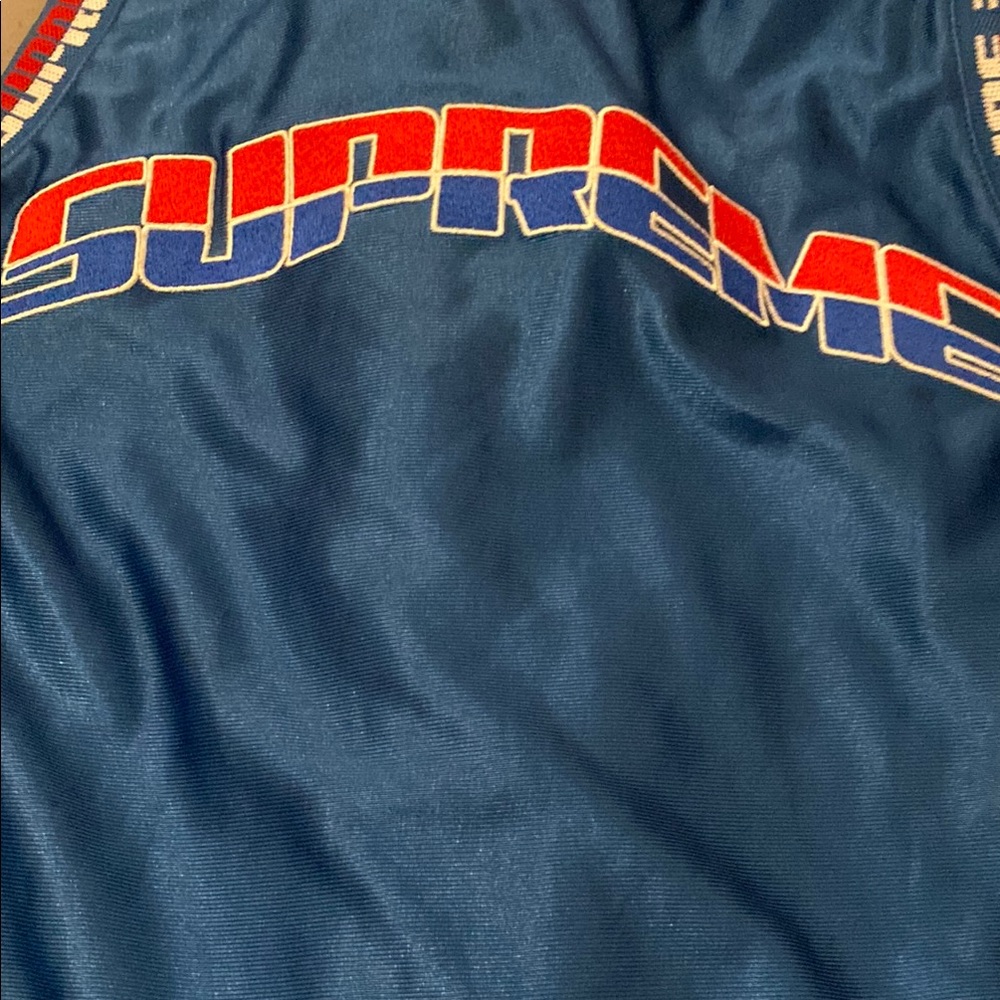 Supreme Red And Blue Logo Patch - image 3